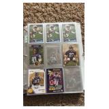 Minnesota Vikings Football Card Binder With Lots of Vikings Cards