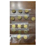 Gold Coins Featuring Professional NFL, Baseball and NASCAR Athletes