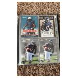 Small Binder of Alston Jeffery Cards, Rookies, Jersey Card and More