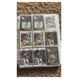 Minnesota Vikings Football Card Binder With Lots of Vikings Cards