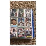 Minnesota Twins Baseball Card Binder Filled With Twins Cards