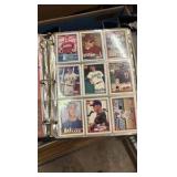 Binder of 1991 Topps Baseball Cards, Partial Set, Includes Stars, Rookies and Some Traded Set Cards