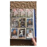 Minnesota Twins Baseball Card Binder Filled With Twins Cards
