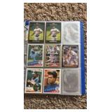 Minnesota Twins Baseball Card Binder Filled With Twins Cards