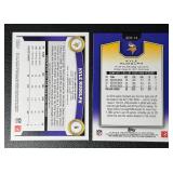 2-Card 2011 NFL Kyle Rudolph Minnesota Vikings Rookie Football Card Lot
