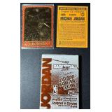 1998 Fleer Premiere Edition Michael Jordan Basketball Gold (1986 Replica Rookie Card Plated in 23 Karat Gold) Chicago Bulls Basketball Card 3684/5000