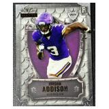 2023 Wild Card Matte Jordan Addison Minnesota Vikings Rookie Football Card 024/100