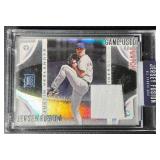 2021 Jersey Fusion Justin Verlander GAME USED Swatch (09/26/2010) Detroit Tigers Baseball Card