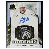 2018 The Cup Jonny Brodzinski Sick RPA Player-Worn LA Kings Hockey Card 01/24 #140