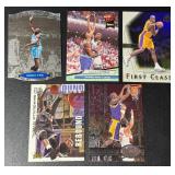 5-Card Shaq LA Lakers/Orlando Magic Rookie/Insert Basketball Card Lot