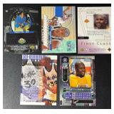 5-Card Shaq LA Lakers/Orlando Magic Rookie/Insert Basketball Card Lot