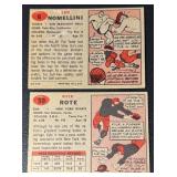 2-Card 1957 Topps Vintage Football Card Lot