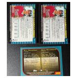 3-Card Adam Wainwright Rookie Atlanta Braves Baseball Card Lot