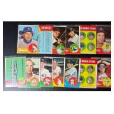 13-Card 1963 Topps Vintage Baseball Card Lot