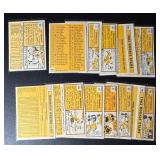 13-Card 1963 Topps Vintage Baseball Card Lot