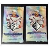 (2) 2020-2021 SP Hockey Card Pack