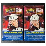 (2) 2020-2021 Upper Deck Hockey Extended Series Card Pack