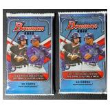 (2) 2022 Bowman Baseball Card Pack