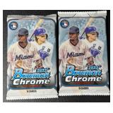 (2) 2022 Bowman Chrome Baseball Card Pack