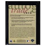 Reggie Jackson RARE Unredeemed Auto Redemption Card 1995 Upper Deck Trade Card