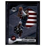 Anthony Edwards National Pride RC 2020-21 Mosaic #252 Rookie Minnesota Timberwolves Basketball Card