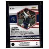 Anthony Edwards National Pride RC 2020-21 Mosaic #252 Rookie Minnesota Timberwolves Basketball Card