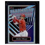 Shohei Ohtani Refractor 2023 Topps Finest Headliners #FH-1 Baseball Card