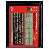 Adrian Peterson RC 2007 Topps #3 Rookie Minnesota Vikings Football Card