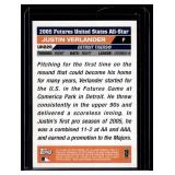 Justin Verlander RC 2005 Topps Future United States All-Star #UH220 Rookie Baseball Card