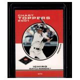 Ichiro Suzuki RC 2001 Fleer Platinum Chart Toppers #417 Rookie Baseball Card