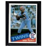 Kirby Puckett RC 1985 Topps #536 Rookie Vintage Minnesota Twins Baseaball Card
