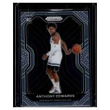 Anthony Edwards Silver Prizm RC 2020-21 #258 Rookie Minnesota Timberwolves Basketball Card