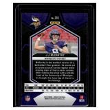 JJ McCarhty RC 2024 Mosaic #310 Rookie Minnesota Vikings Football Card