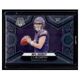 JJ McCarthy RC NFL Debut 2024 Mosaic #275 Rookie Minnesota Vikings Football Card