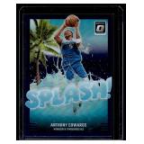 Anthony Edwards Splash! Insert 2024-25 Donruss Optic Prizm #7 Minnesota Timberwolves Basketball Card
