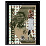Anthony Edwards 2024-25 Mosaic Prizm Bank Shots Insert #17 Minnesota Timberwolves Basketball Card
