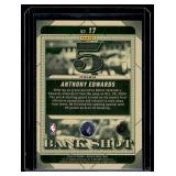 Anthony Edwards 2024-25 Mosaic Prizm Bank Shots Insert #17 Minnesota Timberwolves Basketball Card