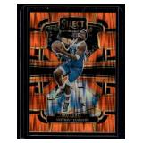 Anthony Edwards Orange Shimmer Prizm 2023-24 Select Concourse #37 Minnesota Timberwolves Basketball Card