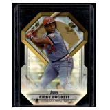 Kirby Puckett Diecut 2022 Topps Diamond Greats #DGDC-38 Minnesota Twins Baseball Card