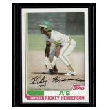 Rickey Henderson 1982 Topps #610 Vintage Baseball Card
