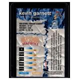 Kevin Garnett RC 1995 Topps Stadium Club #5 Rookie Minnesota Timberwolves Basketball Card