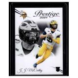JJ McCarthy RC 2024 Prestige #311 Rookie Minnesota Vikings Football Card