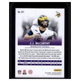 JJ McCarthy RC 2024 Prestige #311 Rookie Minnesota Vikings Football Card