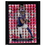 Justin Jefferson 2024 Pink Mosaic Prizm #143 Minnesota Vikings Football Card