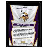 Justin Jefferson Power Plus 2023 Donruss #PP-17 Minnesta Vikings Football Card