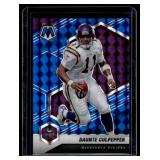 Daunte Culpepper /99 Blue Mosaic SP 2021 #129 Numbered 34/99 Minnesota Vikings Football Card