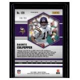 Daunte Culpepper /99 Blue Mosaic SP 2021 #129 Numbered 34/99 Minnesota Vikings Football Card