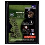 Ken Griffey Jr. Die Cut 1996 Topps Laser #42 Baseball Card