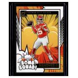 Patrick mahomes Bomb Squad! Insert 2024 Donruss #33 Football Card