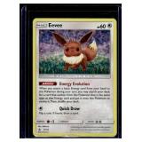 Eevee Holo Pokemon Card 11/12